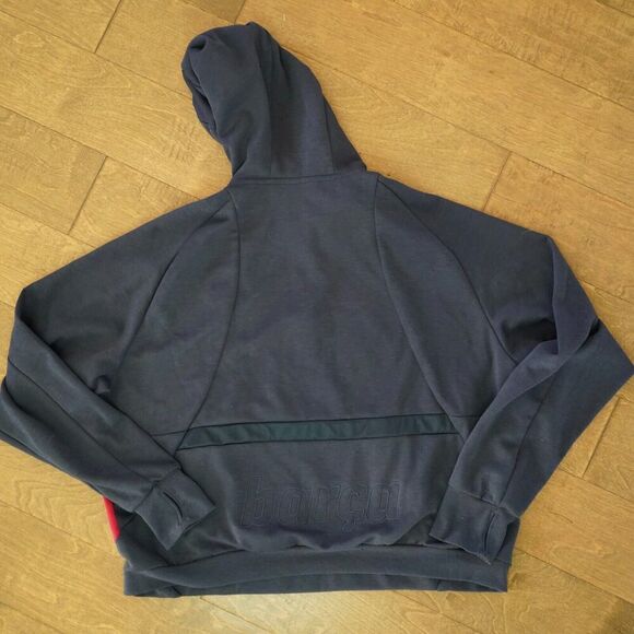 Nike Navy Hoodie with Red and Blue Accents - Picture 5 of 7